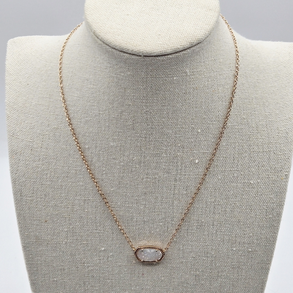KENDRA SCOTT Dusy Necklace Rose Gold Over Brass - Picture 2 of 7